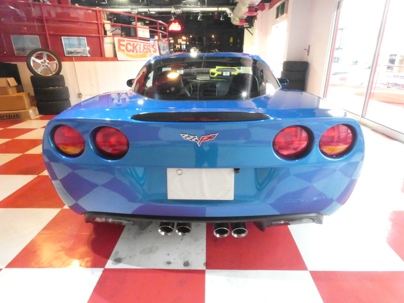 シボレー コルベット Z06　正規D車 2008yﾓﾃﾞﾙ 6速MT 黒革 可変ﾏﾌﾗｰ ﾃﾞｨｽﾌﾟﾚｲｵｰﾃﾞｨｵﾓﾆﾀｰ　2年保証