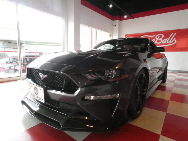 フォード マスタング GT  2018年ﾓﾃﾞﾙ Borlaﾏﾌﾗｰ Pedders車高調 ｼｪﾙﾋﾞｰ20AW Brembo ﾅﾋﾞTV  2年保証