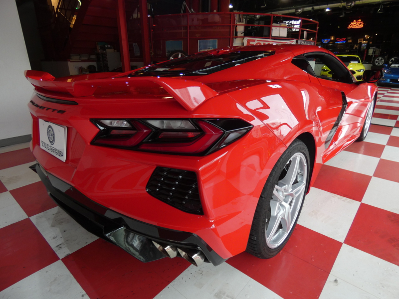 シボレー コルベット 2LT Z51ﾊﾟﾌｫｰﾏﾝｽPKG　正規D車 2022yﾓﾃﾞﾙ  赤革ｼｰﾄ ｼｰﾄﾋｰﾀｰ&ﾍﾞﾝﾁﾚｰﾀｰ Aｶｰﾌﾟﾚｲ ﾌﾛﾝﾄﾘﾌﾀｰ ｸﾙｺﾝ　2年保証