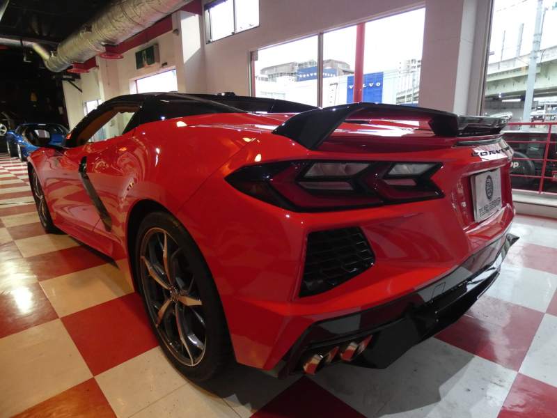 シボレー コルベット ｺﾝﾊﾞｰﾁﾌﾞﾙ  Z51ﾊﾟﾌｫｰﾏﾝｽPKG　正規D車 2023yﾓﾃﾞﾙ  ﾍﾞｰｼﾞｭ革 ｺﾝﾍﾟﾃｨｼｮﾝｼｰﾄ ｼｰﾄﾋｰﾀｰ&ﾍﾞﾝﾁﾚｰﾀｰ Aｶｰﾌﾟﾚｲ ﾌﾛﾝﾄﾘﾌﾀｰ ｸﾙｺﾝ　2年保証