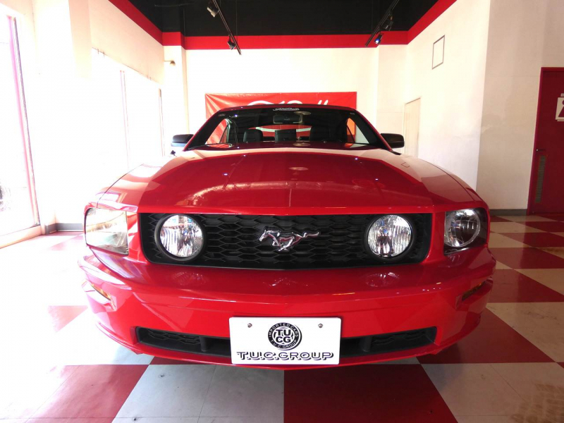フォード マスタング GTｺﾝﾊﾞｰﾁﾌﾞﾙ Premium　2007年ﾓﾃﾞﾙ 正規D車 黒革 記録簿18ｲﾝﾁAW　2年保証