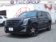 キャデラック エスカレード ﾌﾟﾚﾐｱﾑ　2015年ﾓﾃﾞﾙ 正規D車ｼｪｰﾙﾚｻﾞｰ ｼｰﾄﾋｰﾀｰ&ｸｰﾗ ｻﾝﾙｰﾌ ACC LEDﾗｲﾄ 社外24ｲﾝﾁAW　2年保証