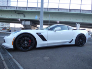 シボレー コルベット Z06 3LZ 正規D車 2017年モデル 茶革コンペティションシート ヒーター&ベンチレーター カーボングランドエフェクト 純正19/20AW AppleCarPlay 2年保証