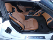 シボレー コルベット Z06 3LZ 正規D車 2017年モデル 茶革コンペティションシート ヒーター&ベンチレーター カーボングランドエフェクト 純正19/20AW AppleCarPlay 2年保証