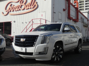 キャデラック エスカレード ﾌﾟﾗﾁﾅﾑ　正規D車 2019年ﾓﾃﾞﾙ 7人乗り3rdｼｰﾄ ｾﾐｱﾆﾘﾝ革 ｻﾝﾙｰﾌ ﾅﾋﾞTV AppleCarPlay ﾌﾘｯﾌﾟﾀﾞｳﾝ ACC ﾌﾞﾗｲﾝﾄﾞｽﾎﾟｯﾄ ｵｰﾄﾃｰﾙｹﾞｰﾄ 全周囲ｶﾒﾗ　2年保証