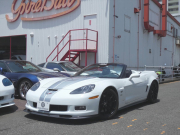 シボレー コルベット 427 ｺﾝﾊﾞｰﾁﾌﾞﾙ　2013年ﾓﾃﾞﾙ 6MT 60th ｱﾆﾊﾞｰｻﾘｰPKG 青革 ｼｰﾄﾋｰﾀｰ  電動ｿﾌﾄﾄｯﾌﾟ BOSE HUD　2年保証