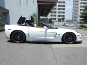 シボレー コルベット 427 ｺﾝﾊﾞｰﾁﾌﾞﾙ　2013年ﾓﾃﾞﾙ 6MT 60th ｱﾆﾊﾞｰｻﾘｰPKG 青革 ｼｰﾄﾋｰﾀｰ  電動ｿﾌﾄﾄｯﾌﾟ BOSE HUD　2年保証