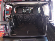 ジープ ラングラー ｱﾝﾘﾐﾃｯﾄﾞ ｻﾊﾗ　正規D車 2020yﾓﾃﾞﾙ 黒革 ｼｰﾄﾋｰﾀｰ 純正ﾅﾋﾞTV 社外ｵｰﾄｽﾃｯﾌﾟ 社外F&Rﾊﾞﾝﾊﾟｰ LEDﾍｯﾄﾞﾗｲﾄ　2年保証