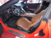 シボレー コルベット ｸｰﾍﾟ　正規D車 2014yﾓﾃﾞﾙ 茶革 ｼｰﾄﾋｰﾀｰ HUD BOSE Z51仕様 Bｶﾒﾗ　2年保証