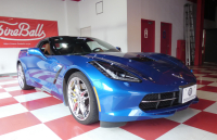 シボレー コルベット Z51　正規D車 2014年ﾓﾃﾞﾙ 茶革 ｸﾞﾗｽﾙｰﾌ ｼｰﾄﾋｰﾀｰ HUD ﾅﾋﾞTV 専用19/20AW ｷｾﾉﾝ Bｶﾒﾗ　2年保証