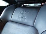 フォード マスタング ｴｺﾌﾞｰｽﾄ　2015yﾓﾃﾞﾙ 50ｲﾔｰｽﾞｴﾃﾞｨｼｮﾝ 正規D車 1ｵｰﾅｰ 黒革ｼｰﾄ ｼｰﾄﾋｰﾀｰ&ｸｰﾗｰ 純正19ｲﾝﾁﾌﾞﾗｯｸAW ﾀｯﾁｽｸﾘｰﾝﾃﾞｨｽﾌﾟﾚｲ Bｶﾒﾗ ETC　2年保証