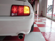 フォード マスタング GT Premium　2008年ﾓﾃﾞﾙ 新並 1ｵｰﾅｰ ﾌﾞﾙｰﾌﾚｰﾑ物 黒革 社外ﾏﾌﾗｰ CPUﾁｭｰﾝ ｻﾘｰﾝ18ｲﾝﾁAW　2年保証