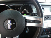 フォード マスタング GT Premium　2008年ﾓﾃﾞﾙ 新並 1ｵｰﾅｰ ﾌﾞﾙｰﾌﾚｰﾑ物 黒革 社外ﾏﾌﾗｰ CPUﾁｭｰﾝ ｻﾘｰﾝ18ｲﾝﾁAW　2年保証