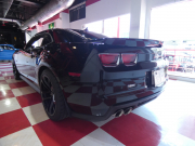 シボレー カマロ ZL1　2013yﾓﾃﾞﾙ 新並 Sﾁｬｰｼﾞｬｰ 黒ｺﾝﾋﾞ革 専用20ｲﾝﾁAW ﾌﾞﾚﾝﾎﾞﾌﾞﾚｰｷ ｼｰﾄﾋｰﾀｰ 社外ﾅﾋﾞTV Bｶﾒﾗ　2年保証