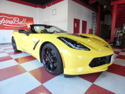 シボレー コルベット ｺﾝﾊﾞｰﾁﾌﾞﾙ 3LT  2018年ﾓﾃﾞﾙ 新車並行 Z51ﾊﾟﾌｫｰﾏﾝｽPKG  茶革 ｼｰﾄﾋｰﾀｰ TV BOSE Applecarplay F&Bｶﾒﾗ  2年保証