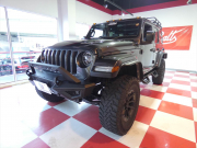 ジープ ラングラー ｱﾝﾘﾐﾃｯﾄﾞ ｻﾊﾗ　正規D車 2020yﾓﾃﾞﾙ 黒革 社外ﾊﾞﾝﾊﾟｰ ﾘﾌﾄｱｯﾌﾟ ｼﾞｪﾌﾟｾﾝ17ｲﾝﾁAW ﾅﾋﾞTV Aｶｰﾌﾟﾚｲ Bｶﾒﾗ　2年保証