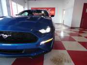 フォード マスタング ｴｺﾌﾞｰｽﾄ ﾌﾟﾚﾐｱﾑ　2019yﾓﾃﾞﾙ ﾊﾟﾌｫｰﾏﾝｽPKG 201A 黒革 車高調 可変ﾊﾞﾙﾌﾞ付社外ﾏﾌﾗｰ 専用19ｲﾝﾁAW　2年保証