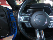 フォード マスタング ｴｺﾌﾞｰｽﾄ ﾌﾟﾚﾐｱﾑ　2019yﾓﾃﾞﾙ ﾊﾟﾌｫｰﾏﾝｽPKG 201A 黒革 車高調 可変ﾊﾞﾙﾌﾞ付社外ﾏﾌﾗｰ 専用19ｲﾝﾁAW　2年保証