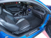 フォード マスタング ｴｺﾌﾞｰｽﾄ ﾌﾟﾚﾐｱﾑ　2019yﾓﾃﾞﾙ ﾊﾟﾌｫｰﾏﾝｽPKG 201A 黒革 車高調 可変ﾊﾞﾙﾌﾞ付社外ﾏﾌﾗｰ 専用19ｲﾝﾁAW　2年保証