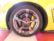 シボレー コルベット ｸﾞﾗﾝｽﾎﾟｰﾂ　2012yﾓﾃﾞﾙ 黒革 Borlaﾏﾌﾗｰ 専用18/19ｲﾝﾁAW ｼｰﾄﾋｰﾀｰ ﾅﾋﾞTV　2年保証