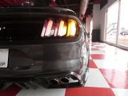 フォード マスタング GT  2018年ﾓﾃﾞﾙ Borlaﾏﾌﾗｰ Pedders車高調 ｼｪﾙﾋﾞｰ20AW Brembo ﾅﾋﾞTV  2年保証
