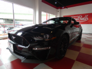 フォード マスタング GTﾌﾟﾚﾐｱﾑ  2018年ﾓﾃﾞﾙ 6MT GTﾊﾟﾌｫｰﾏﾝｽPKG 黒革 19AW Brembo 可変ﾏﾌﾗｰ AppleCarPlay 2年保証