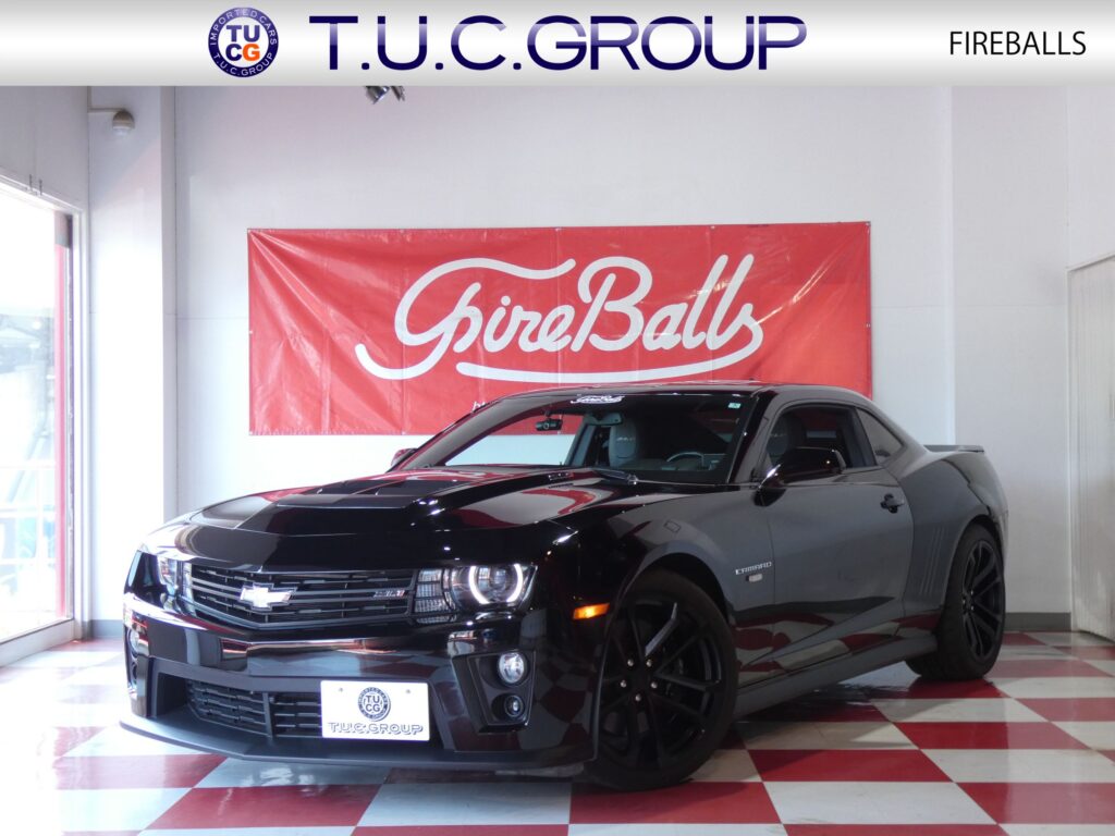 2013年 シボレー カマロ ZL1 黒 678万円 入庫 | T.U.C.GROUP